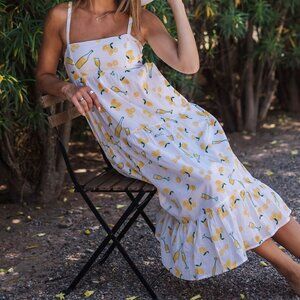 The Summer Fling Midi Dress | Limoncello Embroidery | Show Me Your Mumu-
